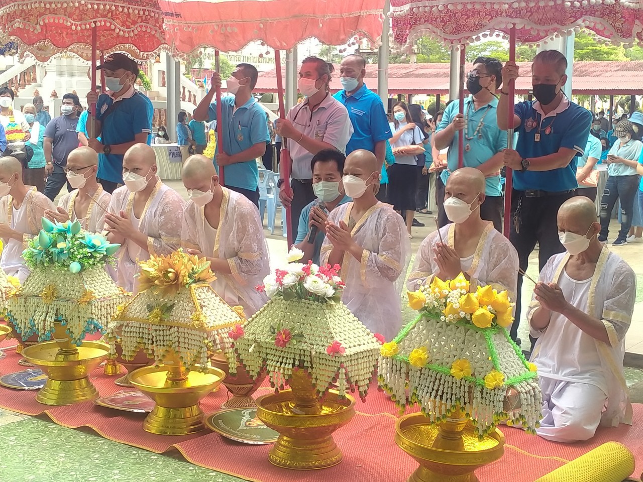 title - พิธีบรรชาอุปสมบทเฉลิมพระเกียรติสมเด็จพระนางเจ้าสิริกิติ์ พระบรมราชินีนาถ พระบรมราชชนนีพันปีหลวง เนื่องในโอกาสมหามงคลเฉลิมพระชนมพรรษา 90 พรรษา 12 สิงหาคม 2565